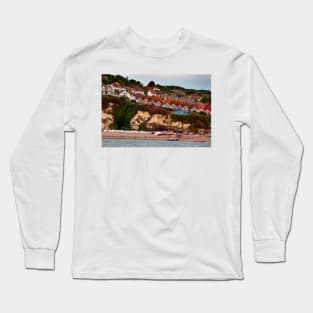 Beer Beach Jurassic Coast Devon England Long Sleeve T-Shirt